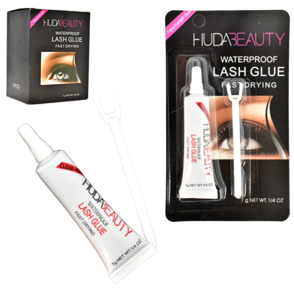 Pegamento para pestañas transparente HUDABEAUTY waterproof