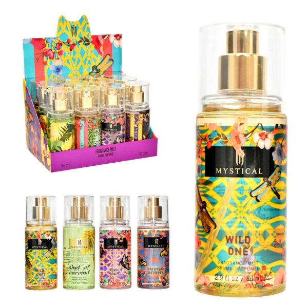 Splash con diseño de mariposa 88ml MISTICAL