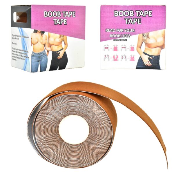 Cinta sujetadora de senos Boob Tape caja rosa