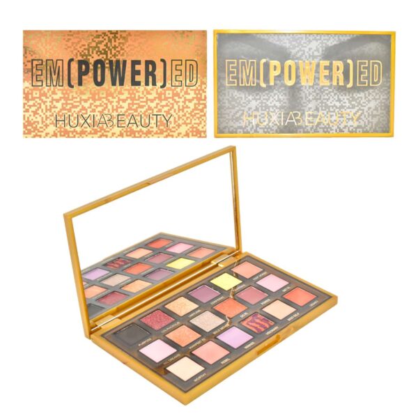 Sombra para ojos de 18 colores EM(POWER)ED HuxiaBeauty