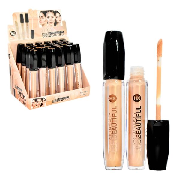 Corrector líquido de tapa negra tonos surtidos Huxiabeauty