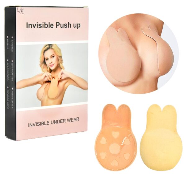 Brasier invisible con diseño de oreja de conejo tallas S/M y L/XL