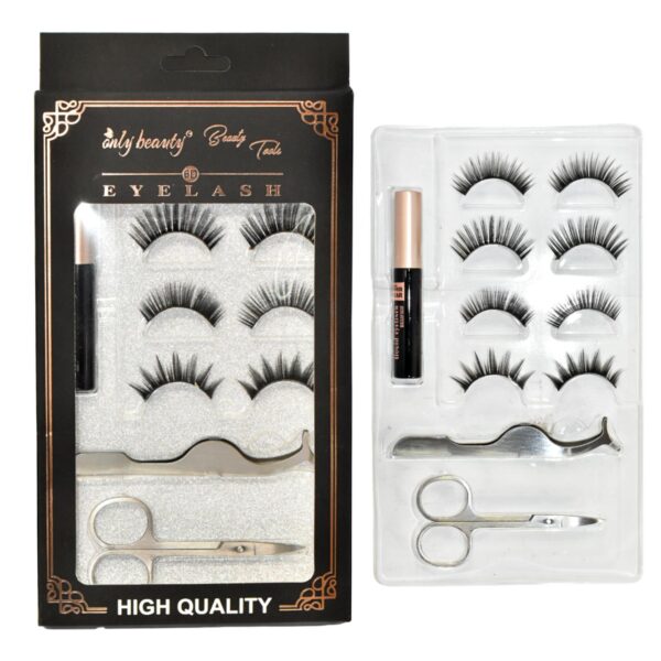Kit de herramientas y pestañas Only Beauty HIGH QUALITY