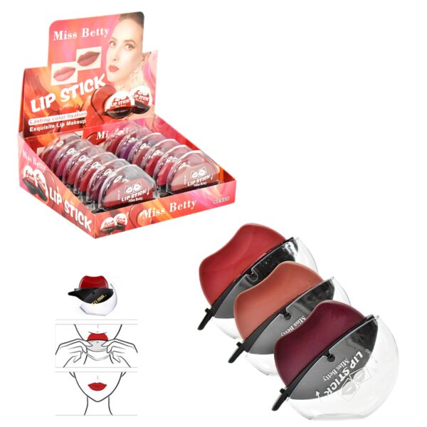 Labial de larga duración en forma de labios Miss Betty