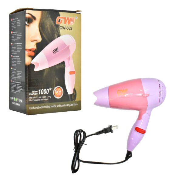 Secadora para cabello GW 1000W