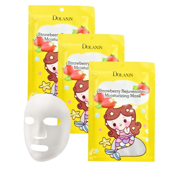 Mascarilla para rostro Rejuvenecedora de Fresa DOLANJN