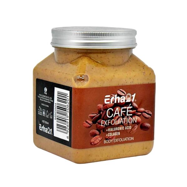 Exfoliante En Tarro Erha21 De Café 500ML