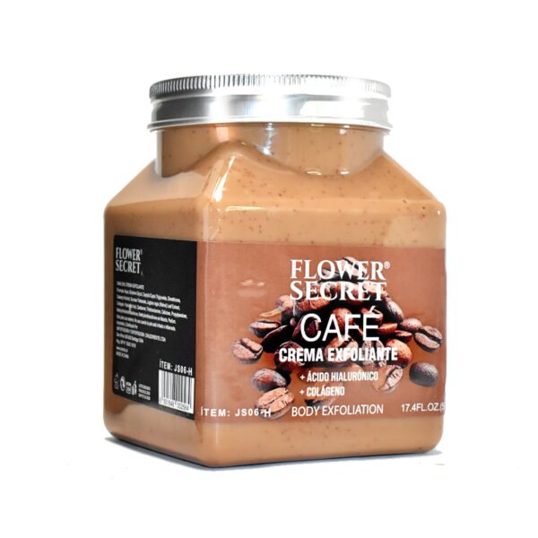 Exfoliante En Tarro Flower Secret De Café 500Ml