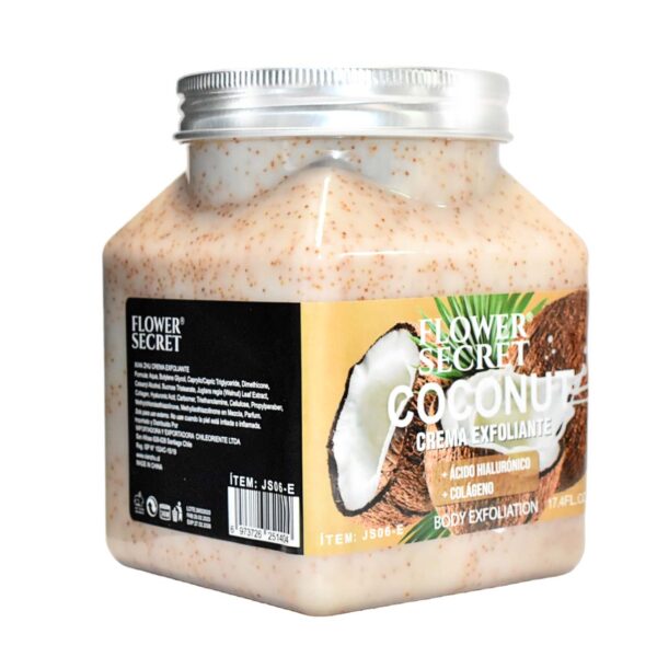 Exfoliante En Tarro Flower Secret De Coco 500Ml