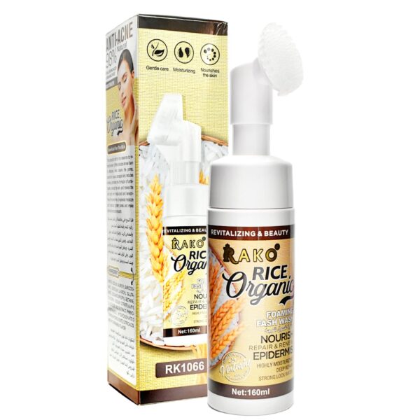 Espuma Facial Rako De Arroz 160Ml