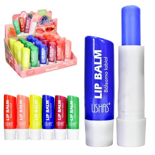 Balsamo Hidratante para Labios Ushas en Tonos Surtidos