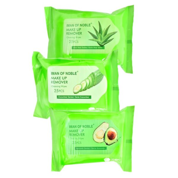 Toallitas desmaquillantes con extractos naturales Iman Of Noble
