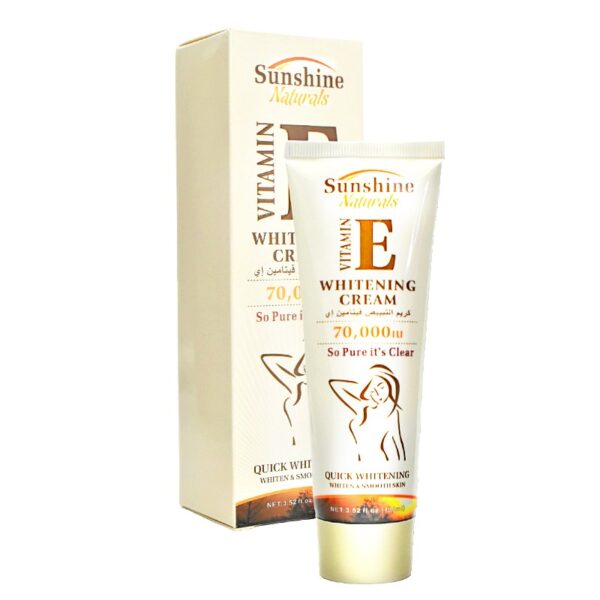 Crema Blanqueadora Con Vitamina E 100Ml Sunhine Naturals