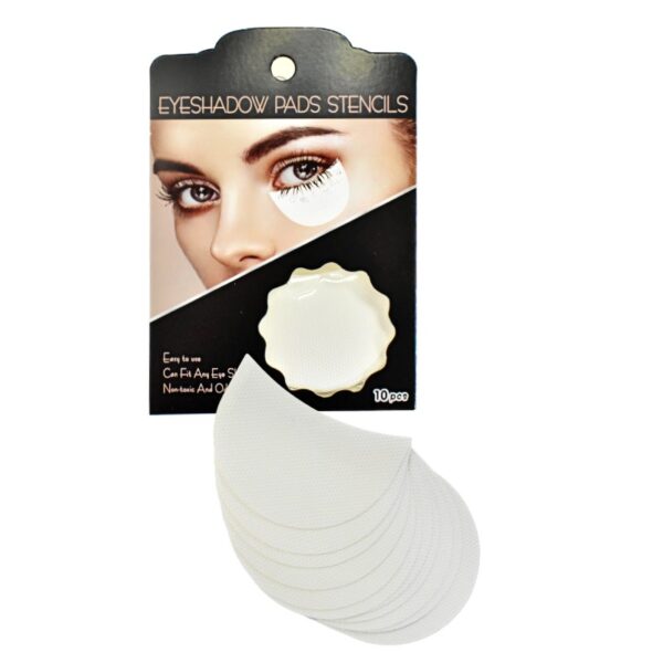 Set De 10 Parches Para Sombras De Ojos Empaque Negro