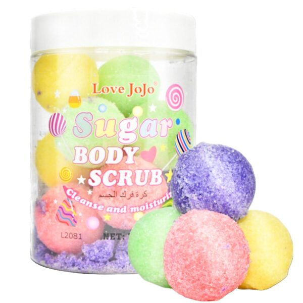Bolitas Exfoliantes De Azucar Faciales Y Corporales Love Jojo
