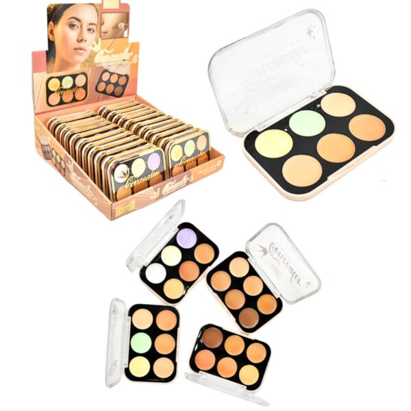 Paleta De Correctores Y Contornos En Crema Surtidos Ushas