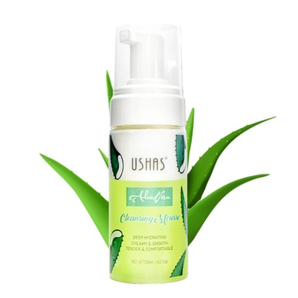 Espuma Facial Ushas De Acido Hialuronico Y Aloe Vera 120Ml