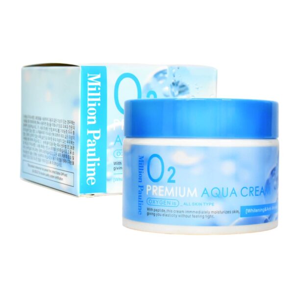 Crema Facial Blanqueadora Y Antiarrugas O2 Million Pauline 50G