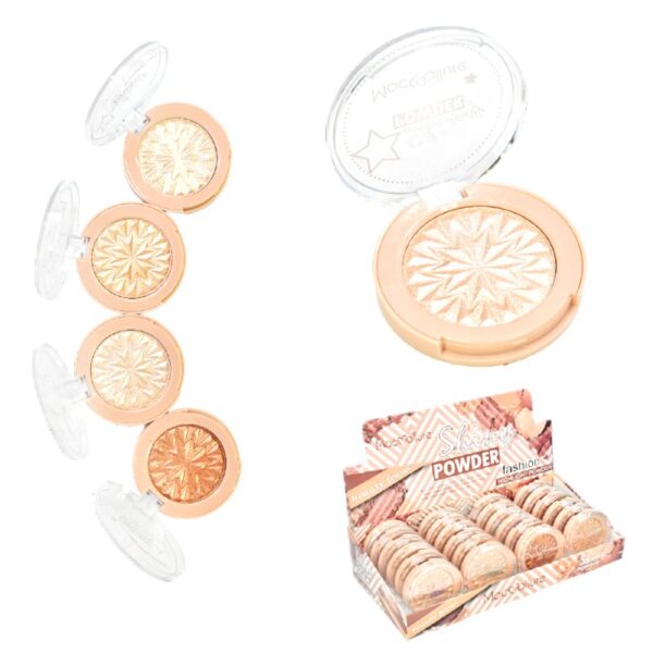 Iluminador Circular Shiny Powder Mocallure