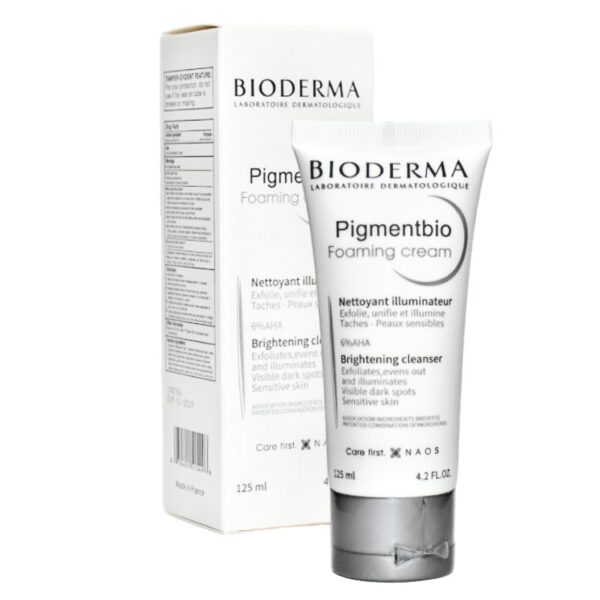 Crema Espumosa Limpiadora Iluminadora Y Eliminadora De Manchas Bioderma 125Ml