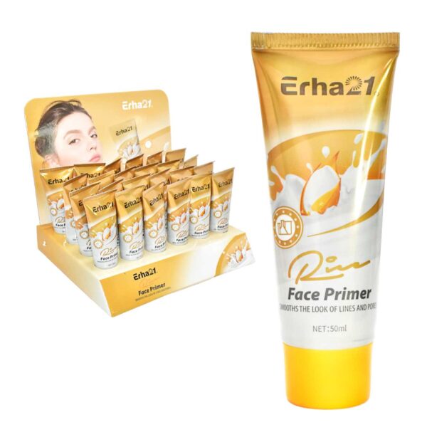 Primer Facial En Gel Con Extracto De Arroz Erha21 50Ml