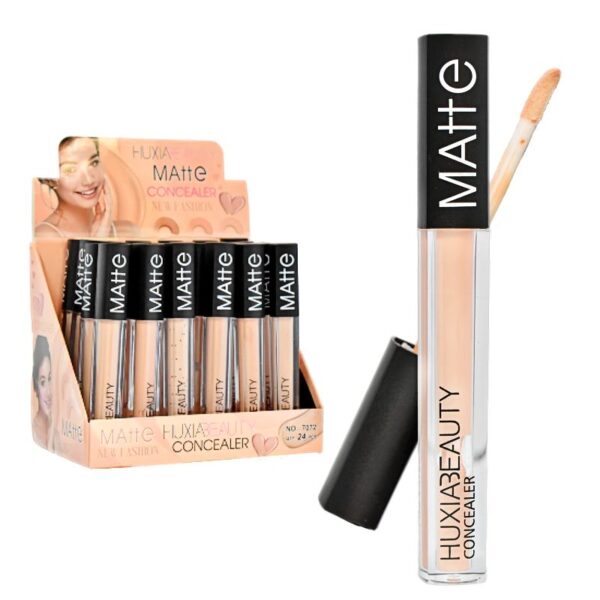 Corrector Liquido Matte Huxiabeauty Tapa Negra