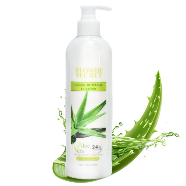 Crema De Mano Y Cuerpo Flower Secret De 500Ml - Imagen 2