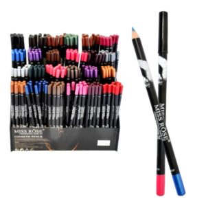 Delineadores para Labios y Ojos Miss Rose Colores Surtidos