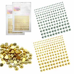 Perlas Decorativas Adhesivas Para Contorno de Ojos