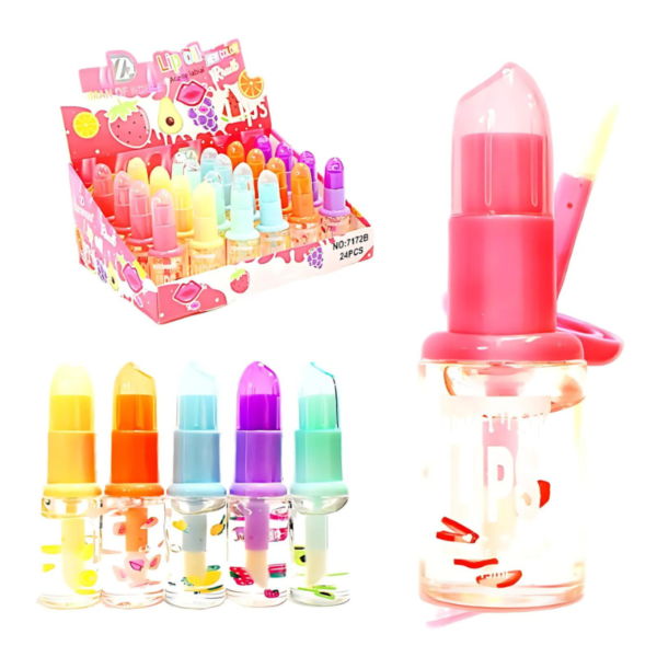 Tratamiento para labios presentacion de labial con frutas colores surtidos IMAN OF NOBLE