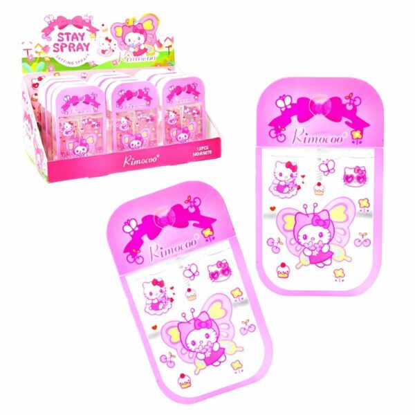 Fijador de maquillaje RIMOCOO presentación Hello Kitty