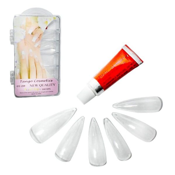 Set de 100 tips de uñas Tango Cosmetics surtidos - Imagen 12