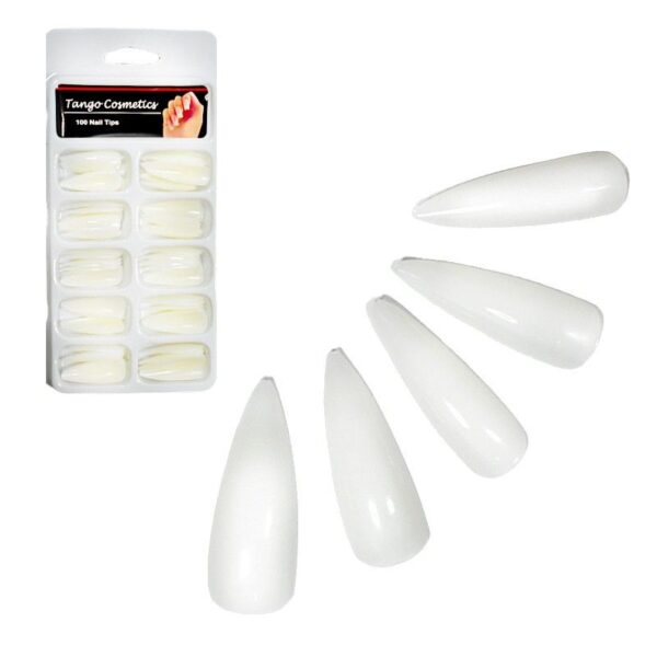 Set de 100 tips de uñas Tango Cosmetics surtidos - Imagen 2