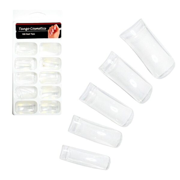 Set de 100 tips de uñas Tango Cosmetics surtidos - Imagen 5