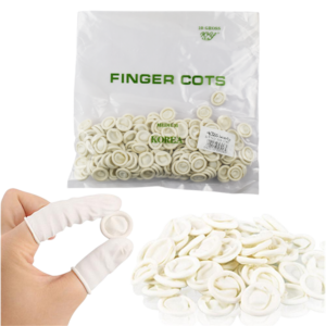 Bolsa de Guantes de Látex Desechables para Dedos