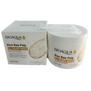 Mascarilla Facial Para Dormir con Extracto de Arroz Bioaqua