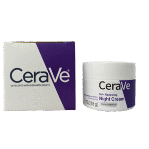 Crema facial de noche 48G. CERAVE caja blanca y morado